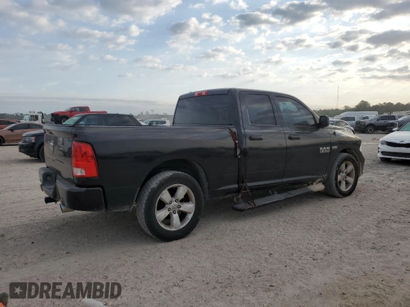 2015 Ram 1500 Express with VIN 1C6RR6FT9FS729099, listed as a Copart auction lot 52547795 with 113,960 mi miles and Clean title. Bid and sale history available at DreamBid. Image 3.