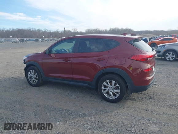 2020 Hyundai Tucson SE with VIN KM8J2CA41LU253693, listed as a IAAI auction lot 41602023 with 39,460 mi miles. Bid and sale history available at carsss.com. Image 14.