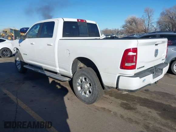 2024 Ram 2500 Laramie with VIN 3C6UR5FL9RG268101, listed as a IAAI auction lot 41538200 with 9,953 mi miles and . Bid and sale history available at DreamBid. Image 3.