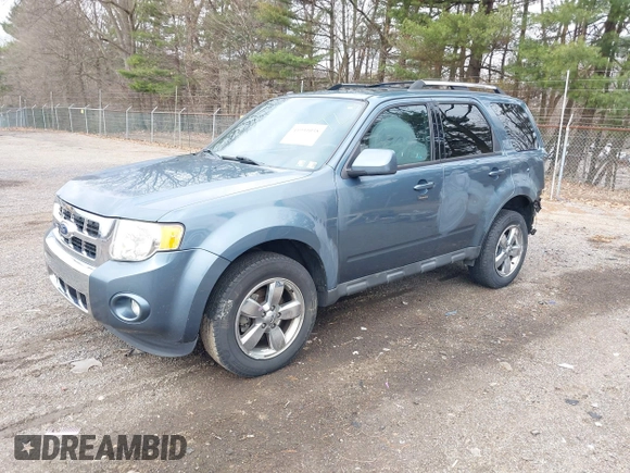 2012 Ford Escape Limited with VIN 1FMCU9EG9CKA05004, listed as a IAAI auction lot 41931038 with 126,086 mi miles. Bid and sale history available at carsss.com. Image 2.