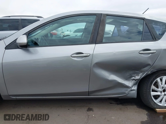 2012 Mazda 3 i Touring with VIN JM1BL1L80C1683288, listed as a IAAI auction lot 41913558 with 206,794 mi miles and . Bid and sale history available at DreamBid. Image 14.