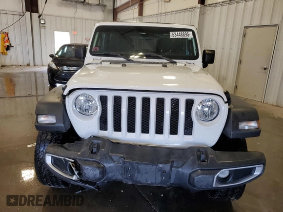 2018 Jeep Wrangler Unlimited Sport S z VIN 1C4HJXDG3JW274310, wystawiony jako Copart lot #53448895 z przebiegiem 112 467 mil mil oraz Szkoda całkowita • Salvage title. Historia ofert i sprzedaży dostępna na DreamBid. Obrazek 5.