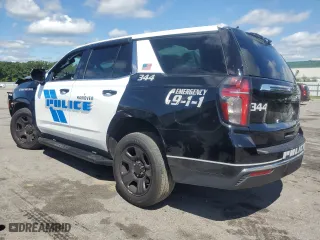 2023 Chevrolet Tahoe Commercial with VIN 1GNSKLED3PR480466, listed as a Copart auction lot 68614584 with 0 mi miles and Salvage Title. Bid and sale history available at carsss.com. Image 2.