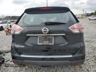 2016 Nissan Rogue S with VIN KNMAT2MT1GP650422, listed as a Copart auction lot 43955975 with 186,620 mi miles and Salvage Title. Bid and sale history available at DreamBid. Image 6.