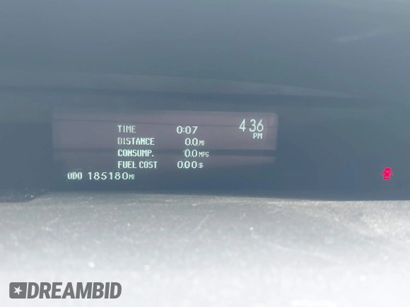 2014 Toyota Prius Four with VIN JTDKN3DU8E1806968, listed as a IAAI auction lot 41982273 with 185,180 mi miles. Bid and sale history available at carsss.com. Image 7.