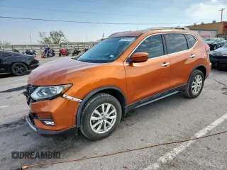 2017 Nissan Rogue SV z VIN 5N1AT2MV9HC743341, wystawiony jako Copart lot #58790235 z przebiegiem 33 310 mil mil oraz Szkoda całkowita • Salvage title. Historia ofert i sprzedaży dostępna na DreamBid. Obrazek 1.