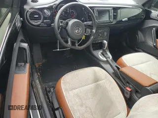 2017 Volkswagen Beetle 1.8T Fleet with VIN 3VWF17ATXHM628534, listed as a Copart auction lot 44686385 with 0 mi miles and Salvage Title. Bid and sale history available at carsss.com. Image 8.