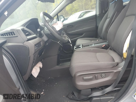 2022 Honda Odyssey EX with VIN 5FNRL6H53NB017028, listed as a Copart auction lot 53077075 with Not Provided miles and Salvage Title. Bid and sale history available at DreamBid. Image 7.