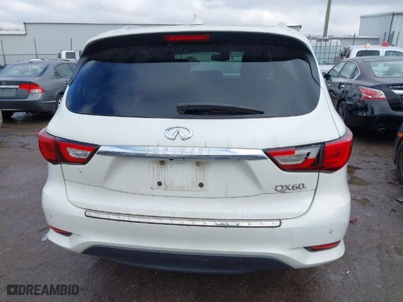 2016 Infiniti QX60 with VIN 5N1AL0MM0GC508806, listed as a IAAI auction lot 41428211 with NaN miles. Bid and sale history available at carsss.com. Image 17.