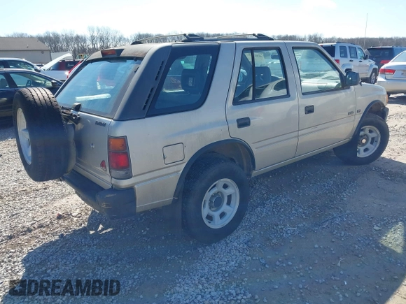 1995 Isuzu Rodeo z VIN 4S2CM58V4S4363500, wystawiony jako IAAI lot #41821801 z przebiegiem 94 480 mil mil oraz . Historia ofert i sprzedaży dostępna na DreamBid. Obrazek 4.