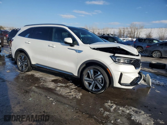 2023 Kia Sorento SX Prestige z VIN KNDRKDLG4P5181599, wystawiony jako Copart lot #46238065 z przebiegiem 16 451 mil mil oraz Szkoda całkowita • Salvage title. Historia ofert i sprzedaży dostępna na DreamBid. Obrazek 4.