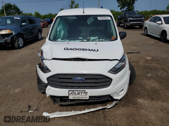 2020 Ford Transit Connect with VIN NM0LS7W26L1482056, listed as a Copart auction lot 64894964 with 106,077 mi miles and Salvage title. Bid and sale history available at DreamBid. Image 5.