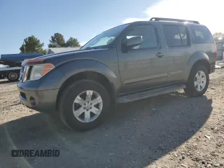 2005 Nissan Pathfinder LE z VIN 5N1AR18U65C786377, wystawiony jako Copart lot #85769634 z przebiegiem 132 598 mil mil oraz Czysty tytuł • Clean title. Historia ofert i sprzedaży dostępna na DreamBid. Obrazek 1.