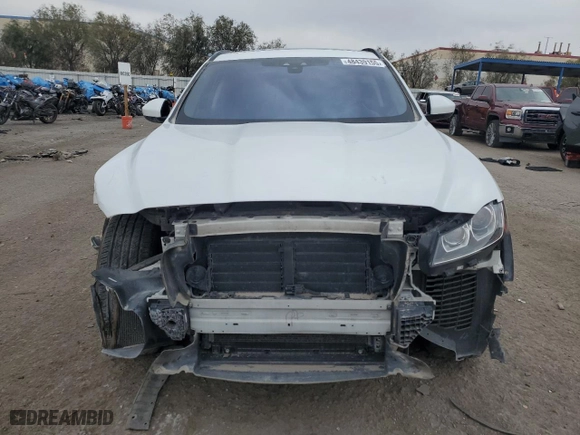 2018 Jaguar F-PACE 25t Premium with VIN SADCJ2FX9JA272704, listed as a Copart auction lot 48439155 with 106,738 mi miles and Salvage Title. Bid and sale history available at carsss.com. Image 5.