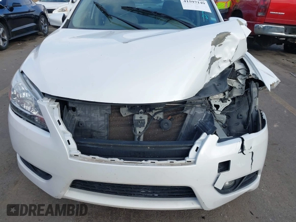 2014 Nissan Sentra S with VIN 3N1AB7APXEL655136, listed as a IAAI auction lot 41597149 with 98,706 mi miles and . Bid and sale history available at DreamBid. Image 6.