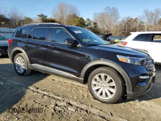 2023 Ford Explorer Limited with VIN 1FMSK8FH9PGC05635, listed as a Copart auction lot 43993395 with 6,622 mi miles and Salvage Title. Bid and sale history available at carsss.com. Image 4.