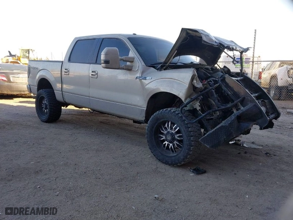2010 Ford F-150 XL with VIN 1FTFW1EV4AFD79263, listed as a IAAI auction lot 41359870 with 1 mi miles. Bid and sale history available at carsss.com. Image 1.