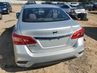 2018 Nissan Sentra S with VIN 3N1AB7AP6JY277121, listed as a Copart auction lot 45637115 with 102,605 mi miles and Salvage Title. Bid and sale history available at carsss.com. Image 6.