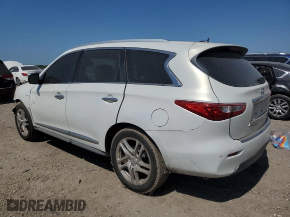2014 Infiniti QX60 с VIN 5N1AL0MNXEC545416, выставлен на аукционе Copart как лот 52440335 с пробегом 154 816 миль миль и Списание • Salvage title. История ставок и продаж доступна на DreamBid. Изображение 2.
