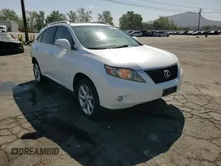 2010 Lexus RX 350 with VIN JTJZK1BA3A2405351, listed as a Copart auction lot 49899135 with 258,225 mi miles and Salvage Title. Bid and sale history available at DreamBid. Image 12.
