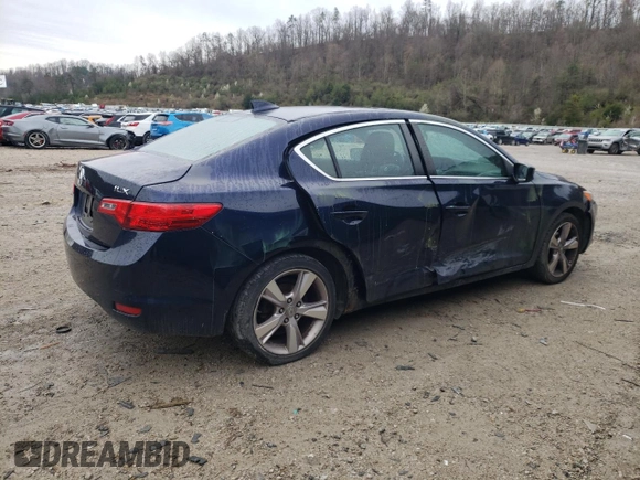2014 Acura ILX with VIN 19VDE1F31EE008450, listed as a Copart auction lot 50203015 with 111,085 mi miles and Salvage title. Bid and sale history available at DreamBid. Image 3.