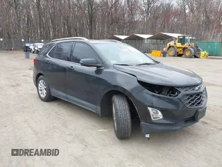 2018 Chevrolet Equinox LT with VIN 3GNAXSEV8JL405552, listed as a IAAI auction lot 41907929 with 89,243 mi miles. Bid and sale history available at carsss.com. Image 1.