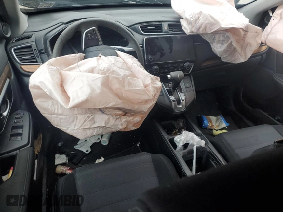 2018 Honda CR-V EX with VIN 7FARW2H57JE105434, listed as a Copart auction lot 52340845 with Not Provided miles and Salvage Title. Bid and sale history available at DreamBid. Image 8.