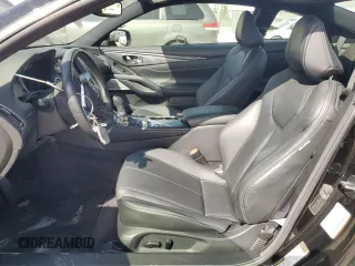 2020 Infiniti Q60 Luxe with VIN JN1EV7EK5LM340240, listed as a Copart auction lot 43447795 with 15,198 mi miles and Salvage Title. Bid and sale history available at carsss.com. Image 7.