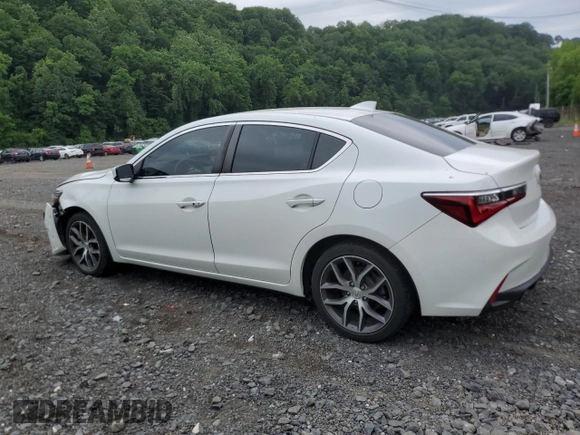 2019 Acura ILX Premium with VIN 19UDE2F77KA002703, listed as a Copart auction lot 61183505 with 38,197 mi miles and Salvage title. Bid and sale history available at DreamBid. Image 2.