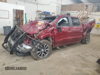 2021 Chevrolet Silverado 1500 LT with VIN 3GCUYDET9MG285142, listed as a Copart auction lot 51178915 with 38,842 mi miles and Salvage title. Bid and sale history available at DreamBid. Image 1.