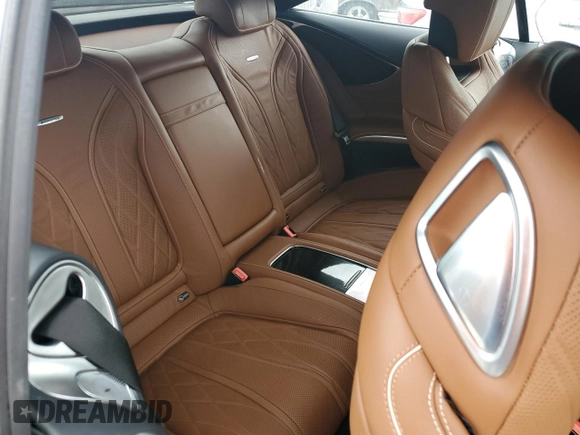 2018 Mercedes-Benz S 63 AMG with VIN WDDXJ8JB4JA034163, listed as a Copart auction lot 74268564 with Not Provided miles and Salvage Title. Bid and sale history available at DreamBid. Image 10.