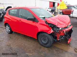 2016 Chevrolet Spark LS with VIN KL8CB6SA8GC611654, listed as a IAAI auction lot 41527761 with 86,747 mi miles. Bid and sale history available at carsss.com. Image 1.