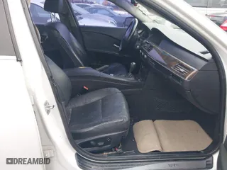 2005 BMW 5 Series 530i with VIN WBANA73585B817387, listed as a IAAI auction lot 41183425 with 269,325 mi miles. Bid and sale history available at carsss.com. Image 5.