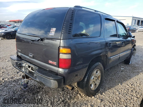 2004 GMC Yukon SLE with VIN 1GKEK13V64J202374, listed as a Copart auction lot 85514164 with 269,342 mi miles and Salvage Title. Bid and sale history available at carsss.com. Image 3.