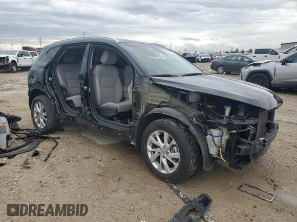 2021 Hyundai Tucson Value with VIN KM8J33A40MU297201, listed as a Copart auction lot 50716205 with 35,771 mi miles and Salvage Title. Bid and sale history available at DreamBid. Image 4.