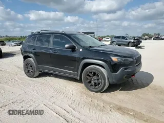 2019 Jeep Cherokee Trailhawk с VIN 1C4PJMBXXKD342371, выставлен на аукционе Copart как лот 55144715 с пробегом 78 433 миль миль и Списание • Salvage title. История ставок и продаж доступна на DreamBid. Изображение 15.