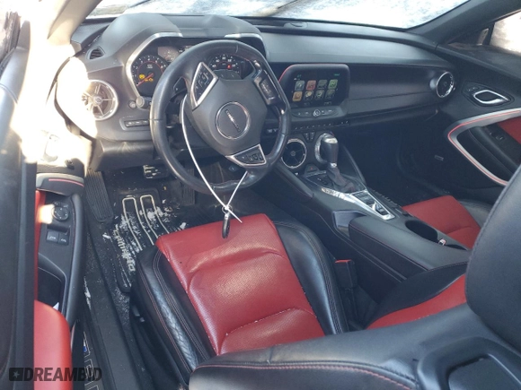 2017 Chevrolet Camaro 2LT with VIN 1G1FD1RS4H0103516, listed as a Copart auction lot 88882215 with 57,886 mi miles and Salvage Title. Bid and sale history available at carsss.com. Image 8.
