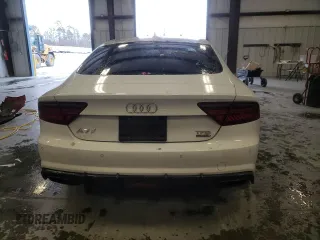 2016 Audi A7 3.0 Premium Plus with VIN WAUWGAFC3GN091076, listed as a Copart auction lot 45896875 with 114,736 mi miles and Salvage Title. Bid and sale history available at carsss.com. Image 6.