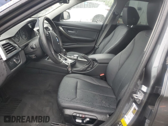2018 BMW 3 Series 320i xDrive with VIN WBA8A3C52JA067443, listed as a Copart auction lot 59093005 with 69,078 mi miles and Salvage title. Bid and sale history available at DreamBid. Image 7.