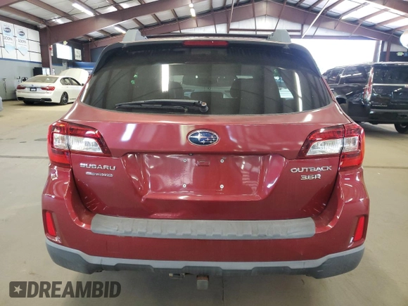 2015 Subaru Outback Limited with VIN 4S4BSELC3F3208009, listed as a Copart auction lot 65715705 with 249,139 mi miles and Clean title. Bid and sale history available at DreamBid. Image 6.