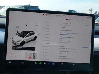 2023 Tesla Model Y Performance with VIN 7SAYGDEF0PF839468, listed as a IAAI auction lot 41609263 with 25,434 mi miles and . Bid and sale history available at DreamBid. Image 19.