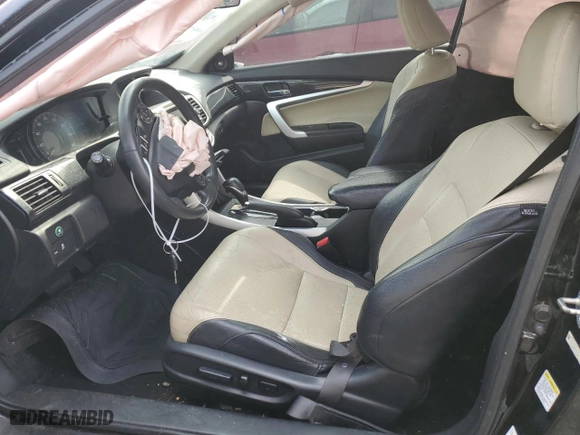 2014 Honda Accord Coupe EX-L with VIN 1HGCT2B85EA007211, listed as a Copart auction lot 86754694 with 0 mi miles and Salvage Title. Bid and sale history available at carsss.com. Image 7.