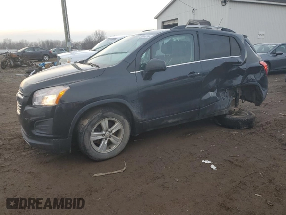 2015 Chevrolet Trax LT with VIN KL7CJLSB4FB169832, listed as a Copart auction lot 83844244 with 142,213 mi miles and Clean Title. Bid and sale history available at carsss.com. Image 1.