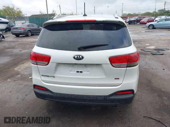 2016 Kia Sorento LX with VIN 5XYPG4A37GG174923, listed as a IAAI auction lot 42180134 with 101,436 mi miles and . Bid and sale history available at carsss.com. Image 16.