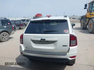 2017 Jeep Compass High Altitude with VIN 1C4NJCEB1HD212246, listed as a IAAI auction lot 42095253 with 123,834 mi miles. Bid and sale history available at carsss.com. Image 16.