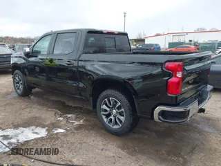 2025 Chevrolet Silverado 1500 LT with VIN 1GCUKDED5SZ111754, listed as a IAAI auction lot 42042118 with 3,815 mi miles and . Bid and sale history available at DreamBid. Image 3.