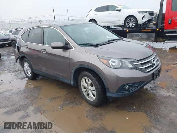 2013 Honda CR-V EX with VIN 5J6RM4H53DL085093, listed as a IAAI auction lot 41052209 with 108,813 mi miles. Bid and sale history available at carsss.com. Image 1.