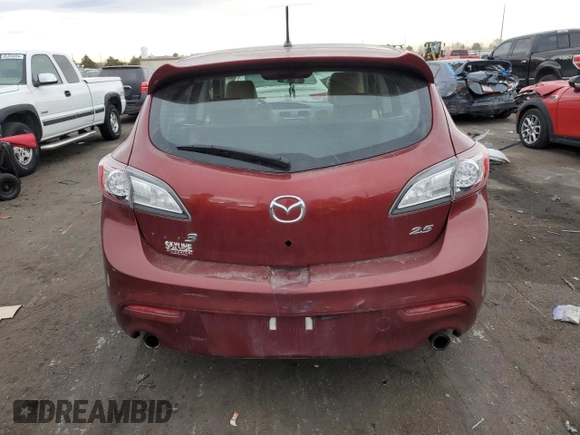 2010 Mazda 3 S Sport with VIN JM1BL1H57A1202965, listed as a Copart auction lot 84758814 with 140,256 mi miles and Salvage title. Bid and sale history available at DreamBid. Image 6.