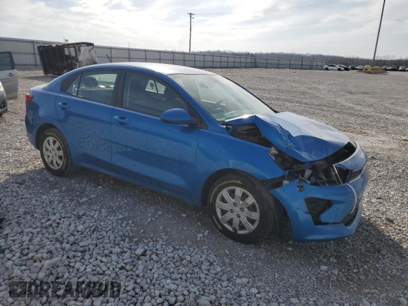 2023 Kia Rio S z VIN 3KPA24AD2PE529734, wystawiony jako Copart lot #48755585 z przebiegiem 99 031 mil mil oraz Szkody całkowita. Historia ofert i sprzedaży dostępna na DreamBid. Obrazek 4.
