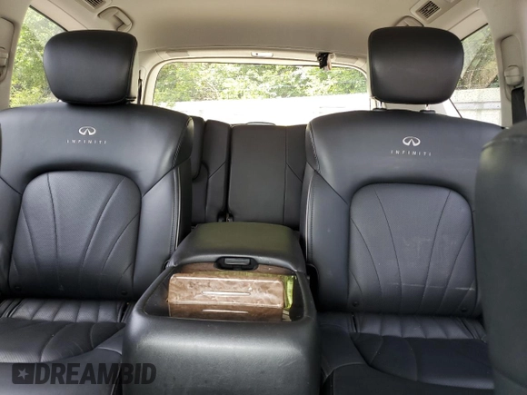 2014 Infiniti QX80 with VIN JN8AZ2NE1E9067594, listed as a Copart auction lot 60652435 with 109,062 mi miles and Salvage title. Bid and sale history available at DreamBid. Image 10.